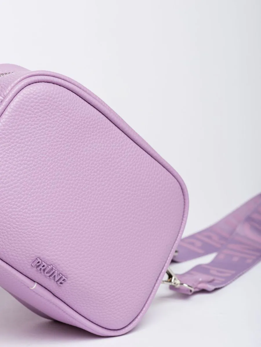 Bandolera Adisa Efecto Cuero Lavanda Prüne