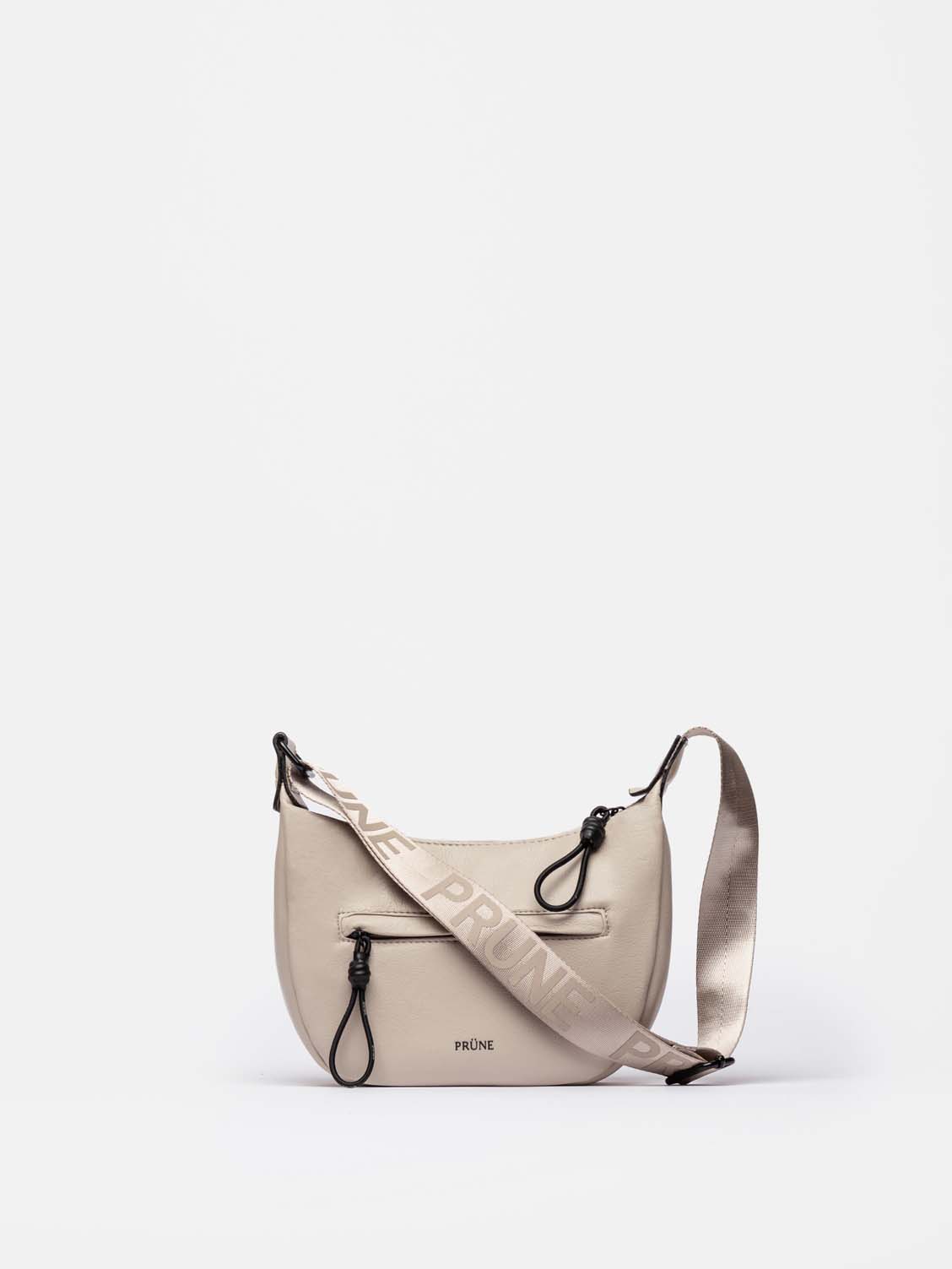 Mini Bag Honeymoon En Efecto Cuero Oveja Vison Prüne